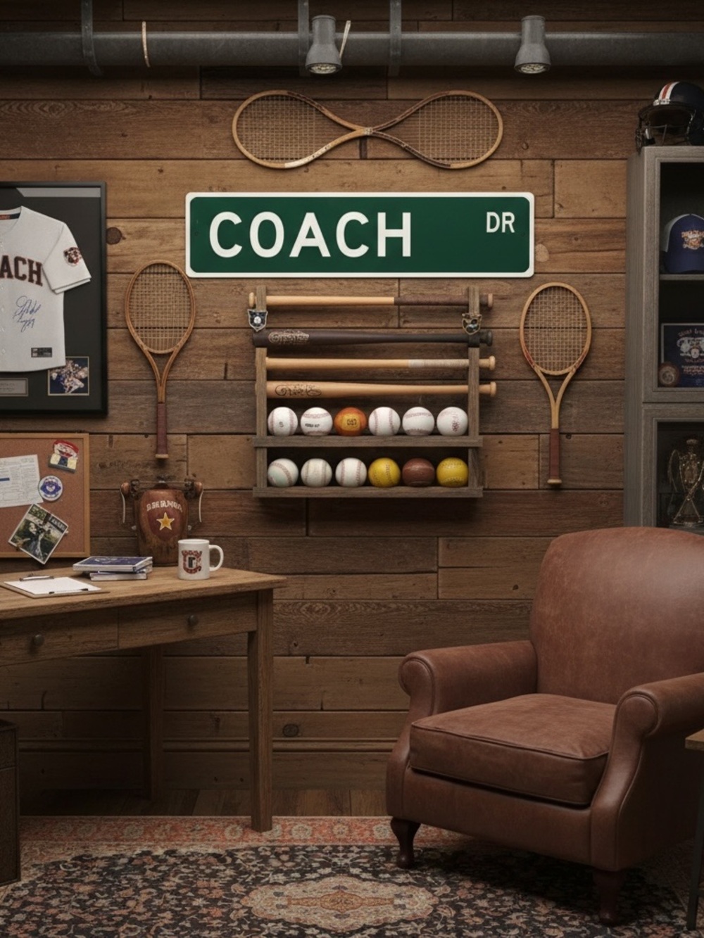 UEC Novelty Coach Green Street Sign for Coach Fans, & Posh Creators - Picture 3 of 7